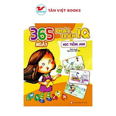 Sách - 365 Ngày Phát Triển IQ - Học Tiếng Anh - Tân Việt Books