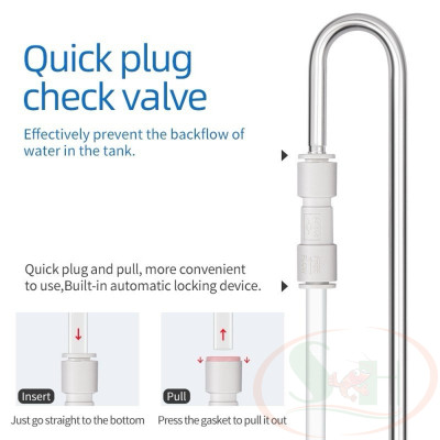 Sủi co2 Week Aqua Bubble Diffuser Ver.2 đếm giọt co2 mịn bể thủy sinh cá tép cảnh