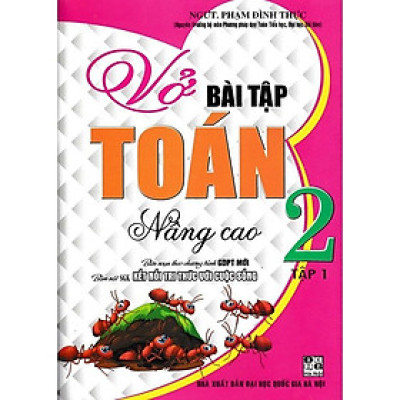 Sách - Vở Bài Tập Toán Nâng Cao Lớp 2 - Tập 1 - Bám Sát SGK Kết Nối Tri Thức Với Cuộc Sống - Hồng Ân