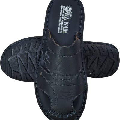 Dép bít mũi nam da bò thật HÀ NAM cao cấp GSB2042g