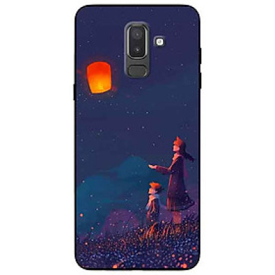 Ốp lưng in cho Samsung J8 2018 Mẫu Chiếc Lá Vô Thường