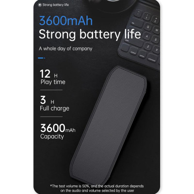 Loa Cyboris S5 IPX7 không dây,chống bụi,siêu trầm và không thấm nước