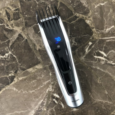 Tông đơ cắt tóc Dualcut, Titanium, Series 9000 Thương hiệu Hà Lan cao cấp Philips - HC9450 - Hàng Nhập Khẩu (Bảo hành 24 Tháng)