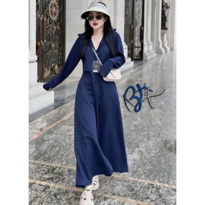 Áo khoác chống nắng nữ toàn thân 2 lớp cao cấp mũ trùm đầu tay xỏ ngón UPF50+ Size XL 53-66kg Vải Umi Cotton Co Dãn 4 Chiều Dày Dặn Làm Mát | Thời Trang | Đa Dụng 