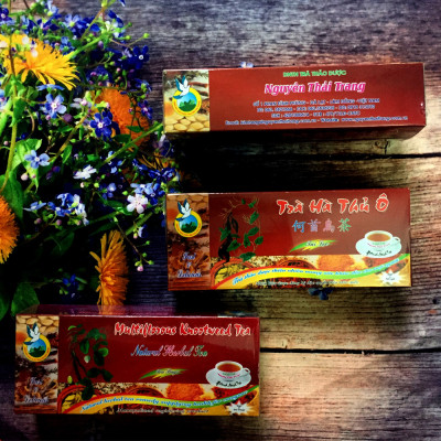 Combo 5 Hộp Trà Hà Thủ Ô  (Hộp 50 Túi Lọc X 2g)- Nguyên Thái Trang – Thảo Dược Thiên Nhiên – Tốt Cho Sức Khỏe