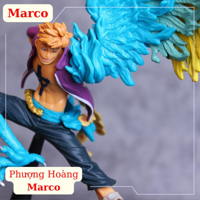 Mô Hình Phượng Hoàng Marco 23cm Mô hình One Piece Cao Cấp, Figure Mô Hình Anmie One Piece Luffy Vua Hải Tặc