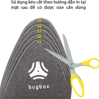Lót giày cao gót mũi nhọn 4D có gờ chống sốc giảm mỏi gang bàn chân - buybox - BBPK65