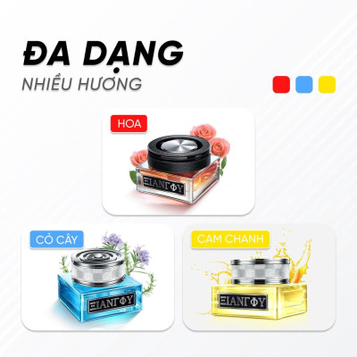 Nước hoa để xe ô tô, xe hơi chiết xuất tự nhiên, an toàn cho sức khoẻ - Tinh dầu nước hoa khử mùi văn phòng, xe hơi