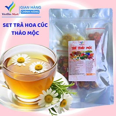 Set Trà Hoa Cúc 5 Vị Thảo Mộc VIETTIN MART 150g
