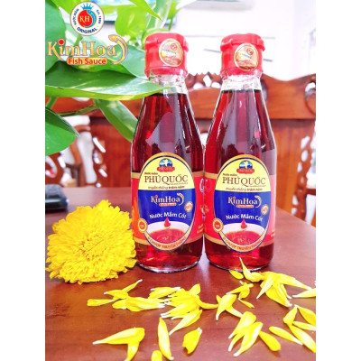 CB11.Combo 2 hộp nước mắm 40 độ đạm chai 180ml - Hộp 6 chai - mỗi chai 180ml