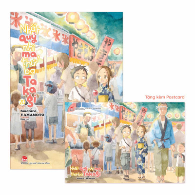 Sách - Nhất Quỷ Nhì Ma, Thứ Ba Takagi - Tập 20 - Tặng Kèm Postcard
