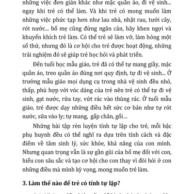 Kỹ Năng Giúp Trẻ Tự Lập
