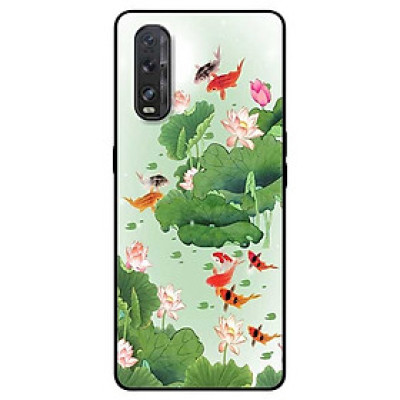 Ốp lưng dành cho Oppo Find X2 mẫu Cá Tập Hợp
