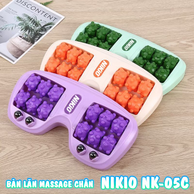 Bàn lăn massage chân bằng nhựa Nikio NK-05C - Hàng cao cấp