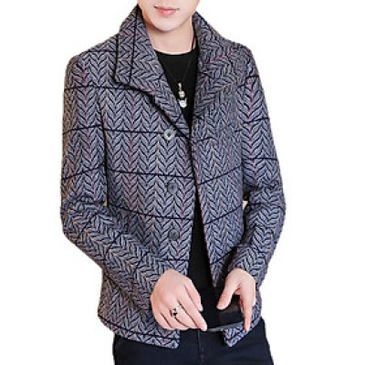 Áo khoác dạ nam trẻ trung dáng ngắn mới NAD106