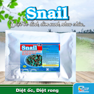 SNAIL – Xử lý ốc đinh, dòm xanh, hến, trong môi trường ao nuôi tôm cá