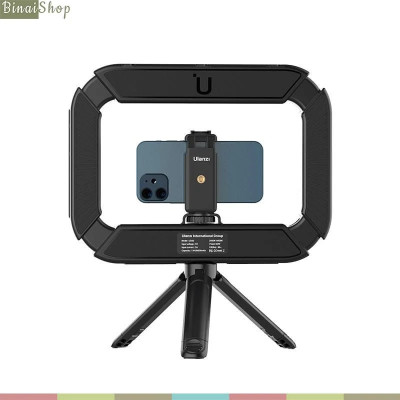 Ulanzi U200 - Đèn Led Ring Light Sạc Tích Hợp Dành Cho Điện Thoại, Máy Ảnh, GoPro, Công Suất 20W - Hàng chính hãng