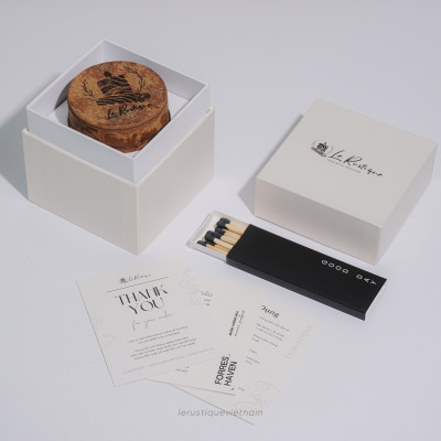 Set Quà Tặng Nến Thơm Trị Liệu Le Rustique Phiên Bản Special - 9 Mùi Hương - Nến Thơm Cao Cấp - An Toàn Sức Khỏe - 200g