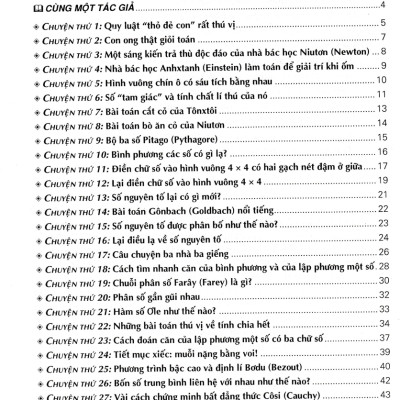Sách tham khảo- Trăm Lẻ Một Chuyện Lí Thú Về Toán (Dành Cho Các Bạn Có Trình Độ THPT)_HA