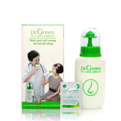 Hộp muối nha đam rửa mũi Dr.Green (30 gói chính hãng)