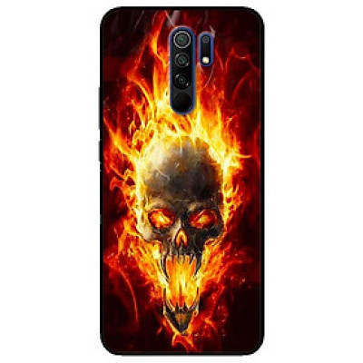 Ốp lưng dành cho Xiaomi Redmi 9 mẫu Quỷ Lửa