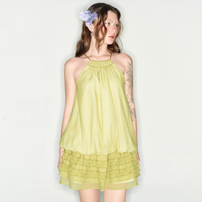 DOTTIE - Đầm bí cổ yếm - D0591