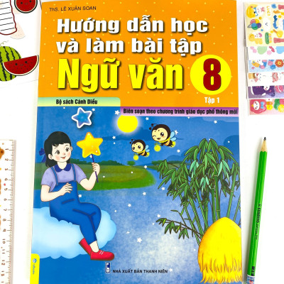 Sách - Hướng Dẫn Học Và Làm Bài Tập Ngữ Văn 8 - Biên soạn theo CT GDPT mới - Cánh Diều - ndbooks