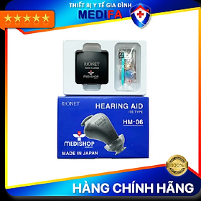 Máy trợ thính Rionet HM06, không dây kỹ thuật số, âm thanh tự nhiên, rõ nét