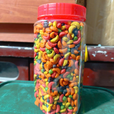 1 HŨ HẠT TRÁI CÂY ZUM THÁI (300G) LÀM THỨC ĂN CHO MỌI DÒNG VẸT