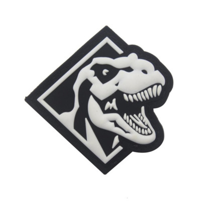 Patch_miếng dán PVC velcro dạ quang khủng long