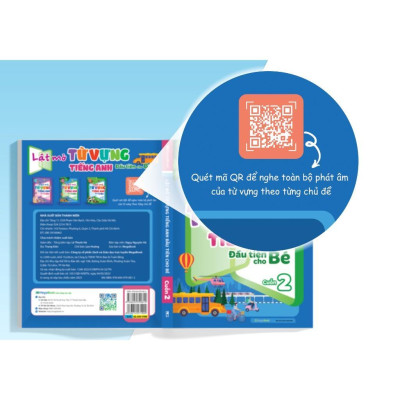 Sách - Lật Mở Từ Vựng Tiếng Anh Đầu Tiên Cho Bé - Cuốn 2 - Megabook