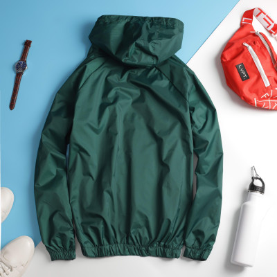 Áo khoác dù nam chống thấm cao cấp bn29 Xanh Rêu