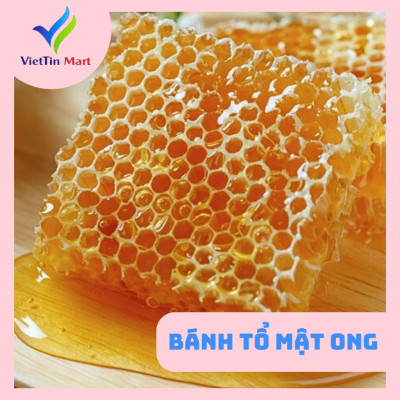 Mật Ong Bánh Tổ Tươi Nguyên Sáp Hộp 500g VietTin Mart