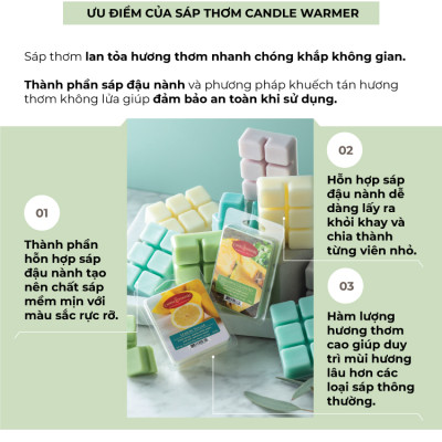 Sáp thơm Candle Warmer - Clarity