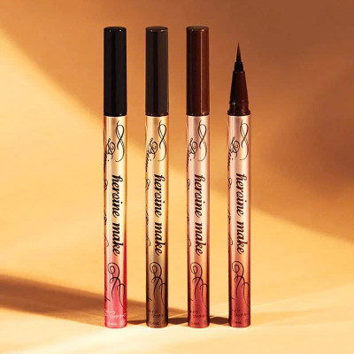 Bút Kẻ Mắt Nước Không Trôi Không Bị Lem Nét Kẻ Siêu Mãnh Kissme Eyeline (0.4 mL)