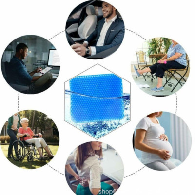 Đệm Gel Lót Ghế Văn Phòng, Lót yên xe máy xe ô tô Thoáng Khí Siêu mềm