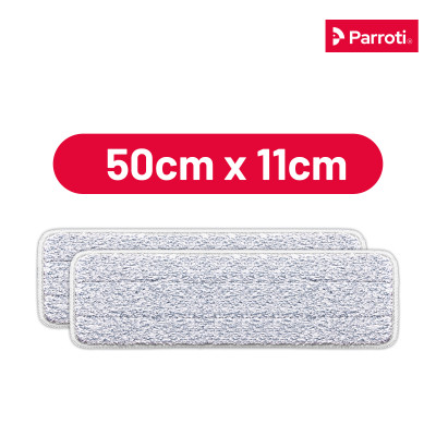 Combo 2 miếng lau thay thế cây lau nhà tự vắt công nghiệp bàn lau 50cm x 11cm - MG02