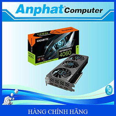 Card màn hình VGA Gigabyte GeForce RTX 4060 EAGLE OC 8GB GDDR6 (N4060EAGLE OC-8GD) - Hàng Chính Hãng