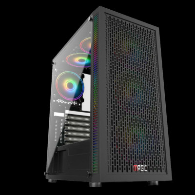 CASE MAGIC LUXURY i FULL TOWER SẴN 4FAN (E-ATX) - Hàng chính hãng