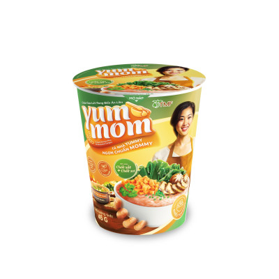 Cháo gạo lứt rong biển yến mạch ăn liền Yum Mom 45g TÂM MINH FOODS cho bé ăn dặm