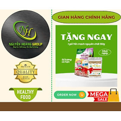 COMBO10: Gói Ngũ Cốc Gạo Lứt Huyết Rồng ít đường 400g( Tặng 1 Gói Yến Mạch)