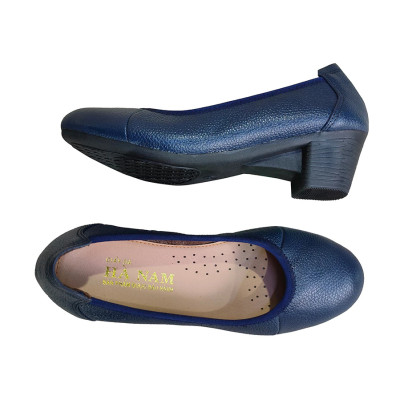 Giày Cao Gót Nữ HÀ NAM Da Bò Thật Cao Cấp 5cm GBBN2076