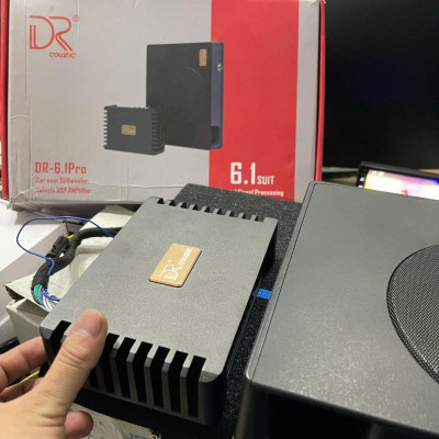 Bộ DSP DR 6.1 Suit kết nối  XLR cùng loa sub điện hiệu năng cao độ loa 3way tiện lợi