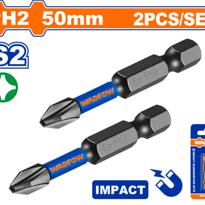 BỘ 2 MŨI BẮT VÍT ĐÓNG PH2 50MM WSV2K61 WADFOW - HÀNG CHÍNH HÃNG