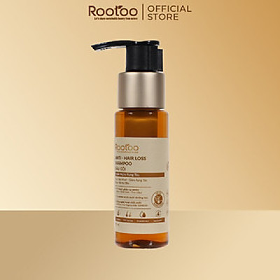 Dầu Gội Ngăn Ngừa Rụng Tóc Rootoo Thuần Tự Nhiên Giúp Kích Thích Mọc Tóc, Giảm Gàu, Phục Hồi Hư Tổn 250ml