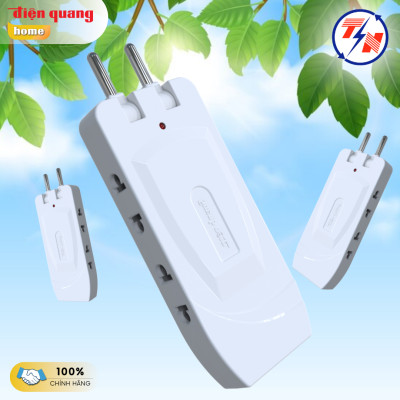 Ổ cắm xoay gấp gọn Điện Quang ĐQ ESK RT