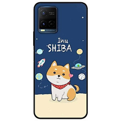 Ốp lưng dành cho Vivo Y21 - Vivo Y21s mẫu Shiba Vũ Trụ