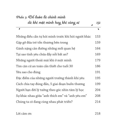 Sách - Tâm Lý Học Cho Lứa Tuổi 30