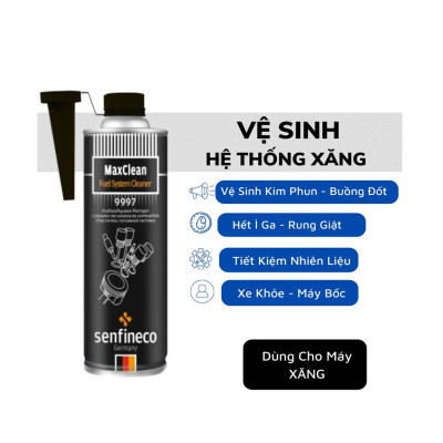 Dung Dịch Vệ Sinh Hệ Thống Xăng - Senfineco Maxclean Fuel System Cleaner 9997 [Dung tích 300ML]