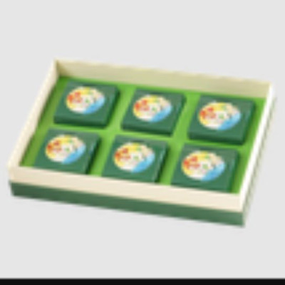 Bánh trung thu dinh dưỡng cao cấp Dạ Nguyệt Khổng Tước 480g (DNKT)- Bibica giành cho người ăn kiêng và đái tháo đường